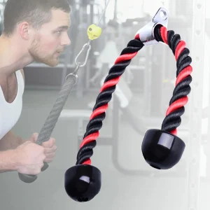 Cuerda de tríceps de colores de 68cm, cuerda de tracción, 1 pieza