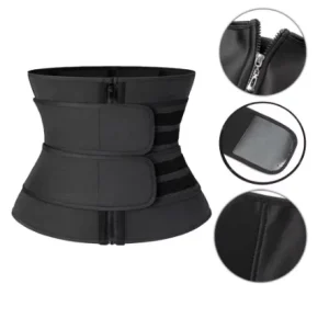 Faja moldeadora de cintura para mujer, corsé de neopreno de talla grande