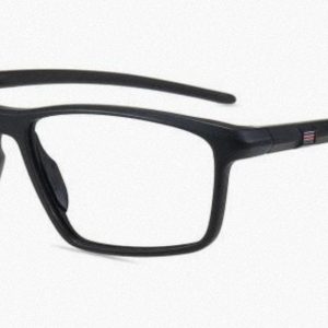 Firmoo Montura de lentes para hombre TR 95638, negro matte
