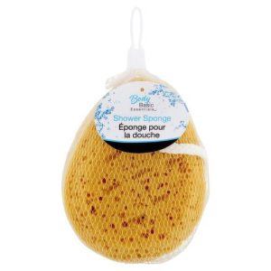 Jacent - Esponja para baño y cuerpo con espuma marina de limpieza profunda, paquete de 1