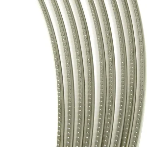 Jescar Fretwire de acero inoxidable #57110 - Calibre jumbo grande - 1,8 metros