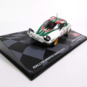 Lancia Stratos HF S. Munari-s. MAIGA WRC 1977, vehículo de juguete de Metal fundido a presión, 1:43, Ixo