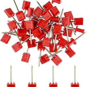 Miokun Paquete de 24/60 pasadores de tiro con arco para sujetar la cara/papel del objetivo en espuma EVA