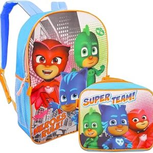 Mochila escolar con lonchera para niños