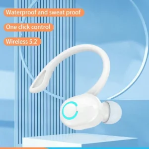 Shein 1 auricular inalámbrico mini Bluetooth con gancho para la oreja