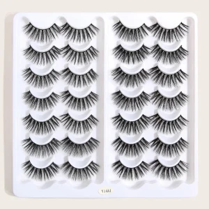 SHEIN 14 pares de pestañas de volumen