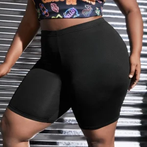 SHEIN Slayr Plus High Waist Biker Shorts