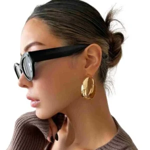 Zarcillos de aro minimalista